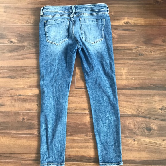 ASOS distressed denim jeans size 28. EUC. Petite. - Picture 3 of 4
